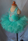 16 color avalible---Infant/toddler/baby/children/kids glitz Girl's Pageant Dress - ToddlerPageantDress