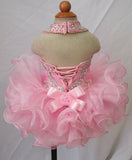 16 color avalible---Baby Girl/Infant/toddler/baby/children/kids Glitz Girl's Pageant Dress - ToddlerPageantDress