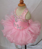 16 color avalible---Baby Girl/Infant/toddler/baby/children/kids Glitz Girl's Pageant Dress - ToddlerPageantDress