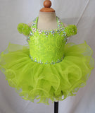 Infant/Toddler/Baby Girl Sequins Glitz Cupcake Pageant Dress - ToddlerPageantDress