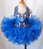 Infant/toddler/baby/children/kids glitz Girl's Pageant Dress/clothing for birthday,bridal, size1~7 G153-6 - ToddlerPageantDress