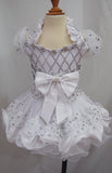 16 color avalible---Infant/toddler/baby/children/kids glitz Girl's Pageant Dress  size1~4T G181 - ToddlerPageantDress
