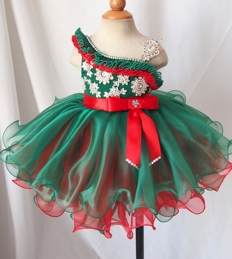 Infant/toddler/baby/children/kids Girl's Baby Doll Pageant Dress - ToddlerPageantDress