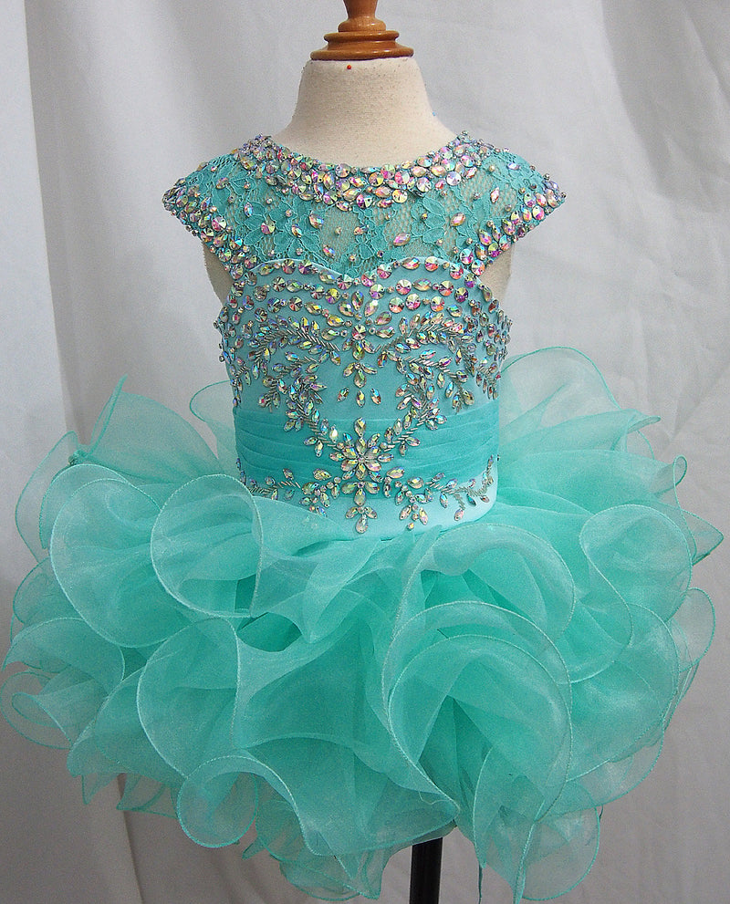 Exquisite Infant/toddler/baby/children/kids Girl's Pageant Dress/clothing/gown for birthday - ToddlerPageantDress