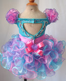 Stunning Infant/toddler/baby/children/kids Girl's Glitz Pageant Dress - ToddlerPageantDress