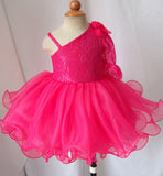 Natural Infant/toddler/baby/children/kids doll style Girl's Pageant Dress - ToddlerPageantDress
