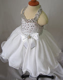 16 color ---Infant/toddler/baby/children/kids Girl's glitz Pageant Gown - ToddlerPageantDress