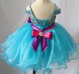 Little Princess/Toddler/Newborn/Infant/Baby Girl Baby Doll Pageant Dress - ToddlerPageantDress
