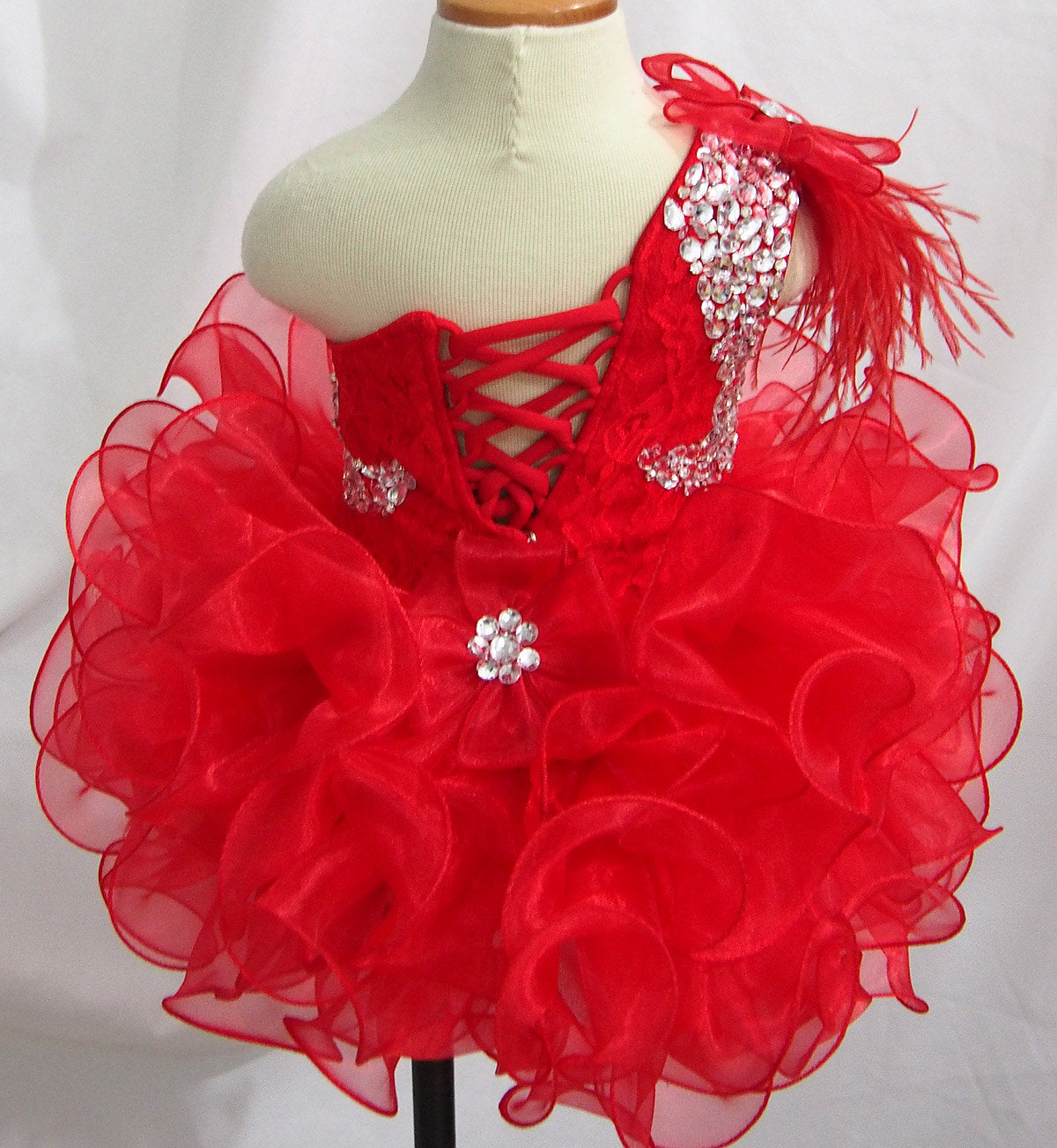 Glitz Infant/toddler/baby/children/kids Girl's Cupcake Pageant Dress - ToddlerPageantDress