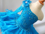 Infant/toddler/baby/children/kids glitz Girl's Pageant Dress for birthday,bridal,gift, G086 - ToddlerPageantDress