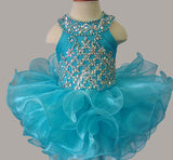 16 color ---Infant/toddler/baby/children/kids Girl's Pageant Dress - ToddlerPageantDress