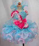 Infant/toddler/baby/children/kids Girl's Glitz Cupcake Pageant Dress - ToddlerPageantDress
