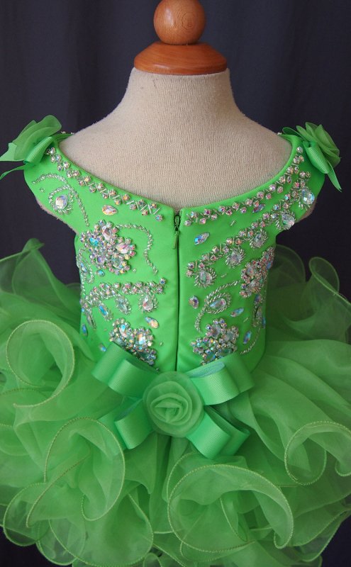 Infant/toddler/baby/children/kids Girl's Pageant Dress for birthday,wedding,bridal,gift,party,1~4T G091 - 6 - ToddlerPageantDress