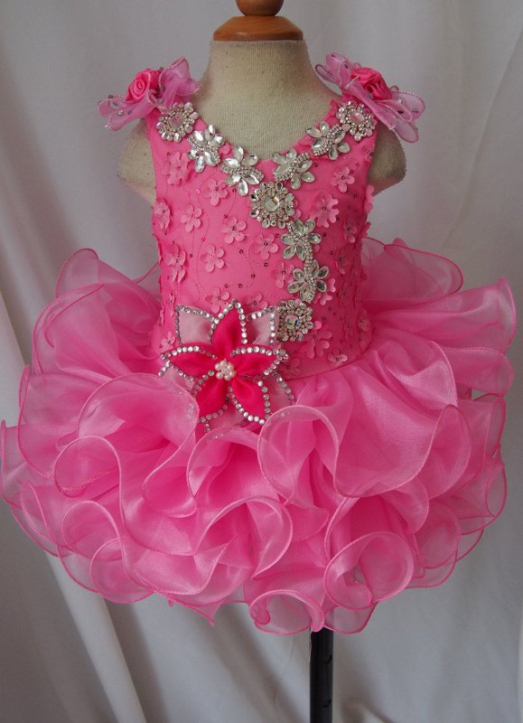 Infant/toddler/baby/children/kids glitz Girl's Pageant Dress For Gift, 1~5T G186 - ToddlerPageantDress