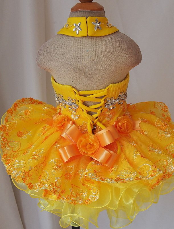 Infant/toddler/kids/children Girl's Pageant/prom Dress/clothing 1 - 4T G032 - 6 - ToddlerPageantDress