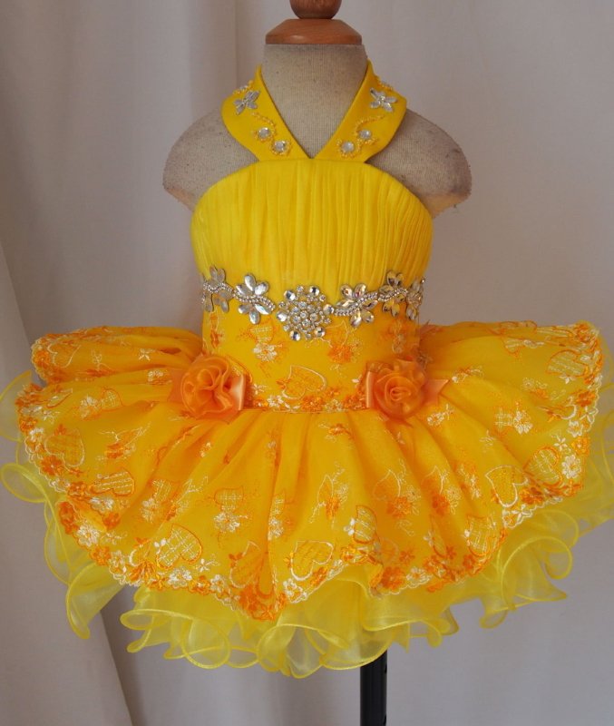 Infant/toddler/kids/children Girl's Pageant/prom Dress/clothing 1 - 4T G032 - 6 - ToddlerPageantDress