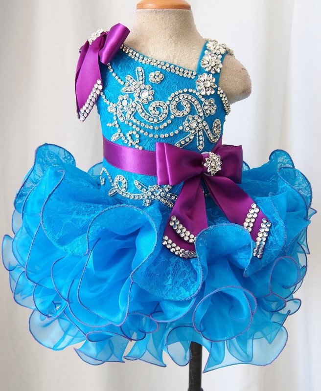 Little Princess Glitz Cupcake Pageant Dress For Baby Girl/Toddler/Kids/Child - ToddlerPageantDress