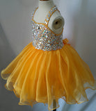 Custom Made Infant/toddler/kids/baby/children Girl's Pageant/prom Dress/clothing 1-4T - ToddlerPageantDress