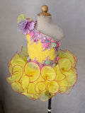 Baby Girl Nations Natural Cupcake Pageant Dress 1~4T - ToddlerPageantDress